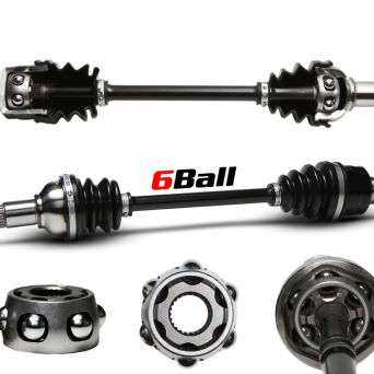   ALL BALLS PÓŁOŚ NAPĘDOWA HONDA TRX 420 FA IRS 15-18, TRX 500FA 15-18, TRX 500FE 14-18, TRX 500FM IRS 15-18 AB6 STRONG PRZÓD STRONA LEWA