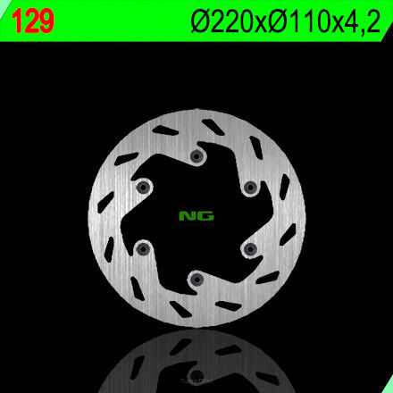 NG 129 TARCZA HAMULCOWA TYŁ