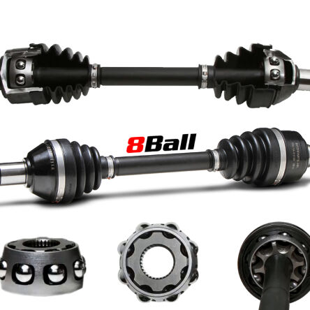 ALL BALLS PÓŁOŚ NAPĘDOWA YAMAHA YFM550 GRIZZLY 09-14, YFM700 GRIZZLY 07-13, YFM700 GRIZZLY EPS 08-13 AB8 EXTREME +20% PRZÓD STRONA LEWA / PRAWA