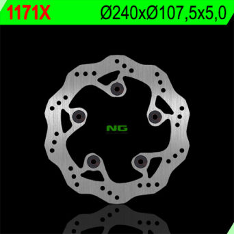 NG 1171X  TARCZA HAMULCOWA TYŁ