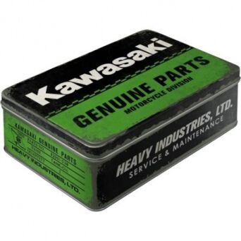 METALOWA PUSZKA  PUDEŁKO  KAWASAKI GENUINE PARTS