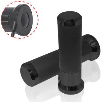 KOSO  MANETKI PODGRZEWANE ZE STEROWNIKIEM (22MM/25MM 7/8-1`) DŁUGOŚĆ - 120MM STEROWNIK LCD - 5 POZIOMÓW GRZANIA