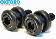 OXFORD ROLKI (SLIDERY) OF729  WKRĘCANE DO WAHACZA M6(GWINT 1.0) KOLOR CZARNY DEDYKOWANE DO YAMAHA R6 / R1, FZ8