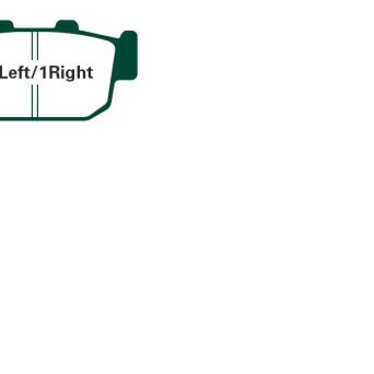 KLOCKI HAMULCOWE EBC FA140 HH    tył