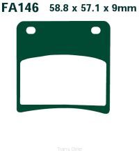 KLOCKI HAMULCOWE EBC FA146