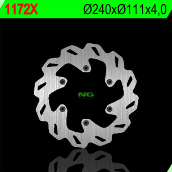 NG 1172X  TARCZA HAMULCOWA TYŁ
