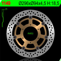 NG 1149  TARCZA HAMULCOWA PRZÓD 
