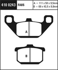 KLOCKI HAMULCOWE EBC FA85  '