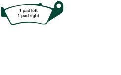 KLOCKI HAMULCOWE EBC FA185 R  